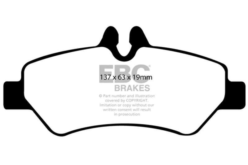 EBC Ultimax2 Rear Brake Pads - UD1317