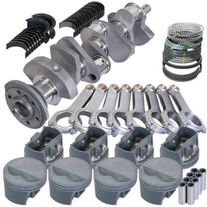 Eagle Chevy 350 3.480in Crank 5.700in H-Beam -5cc Flat Top 4.060in Pistons Rotating Assembly