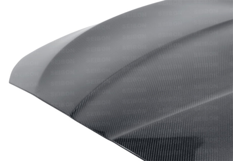 Seibon OEM-style carbon fiber hood for 2011-2016 5-series and 2013-2016 M5 - HD1012BMWF10-OE