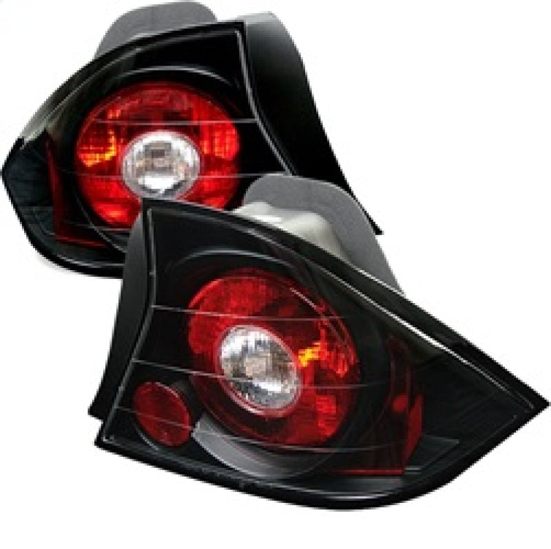 Spyder Honda Civic 01-03 2Dr Euro Style Tail Lights Black ALT-YD-HC01-2D-BK SPYDER