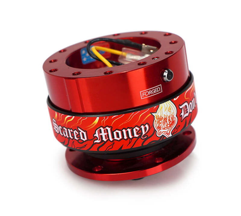 NRG Quick Release Gen 2.0 - Red Body / Red Ring - SRK-200RD-LITT