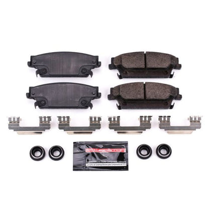 Power Stop 06-07 Cadillac CTS Rear Z23 Evolution Sport Brake Pads w/Hardware PowerStop