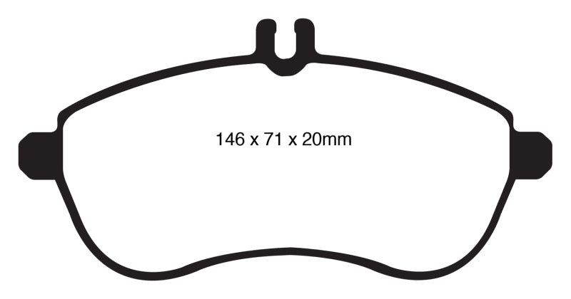 EBC GreenStuff Front Brake Pads - DP21989