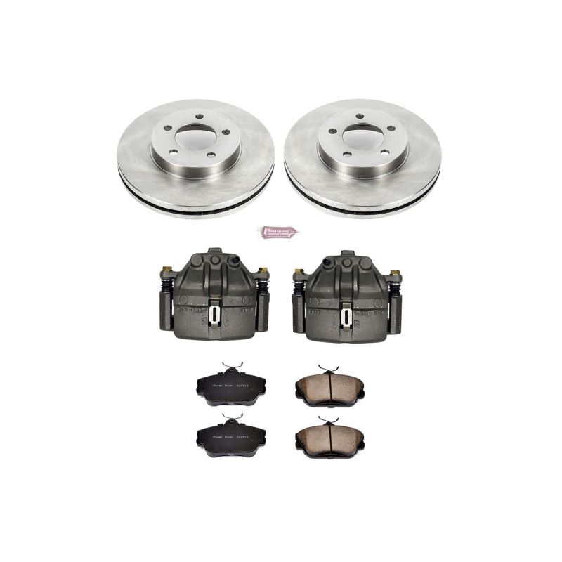 Power Stop 1995 Ford Taurus Front Autospecialty Brake Kit w/Calipers PowerStop