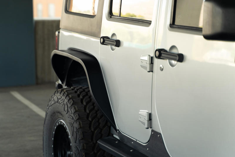 DV8 Offroad 07-18 Jeep Wrangler JK Slim Fender Flares FDJK-07