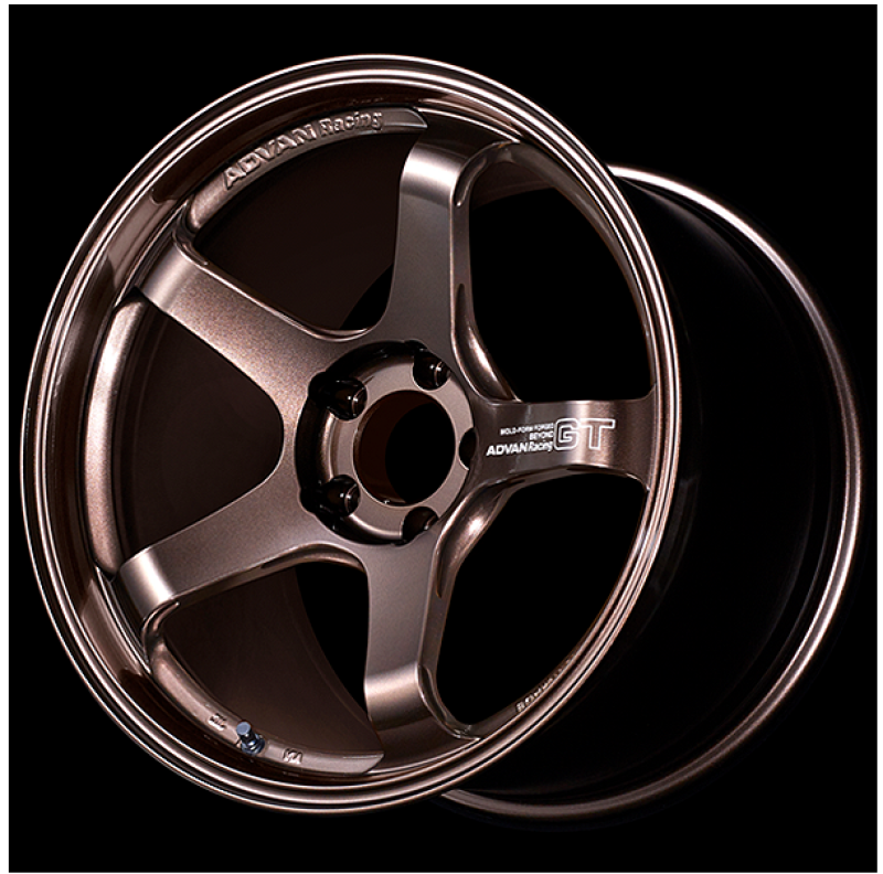 Advan YAQB8J22WTB GT Beyond 18x9.5 / +22 Offset / 5-120 / 72.5mm Bore Racing Titanium Black Wheel