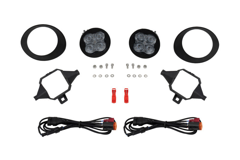 Diode Dynamics SS3 Pro Type TS  SAE Fog LIght Kit - White Diode Dynamics