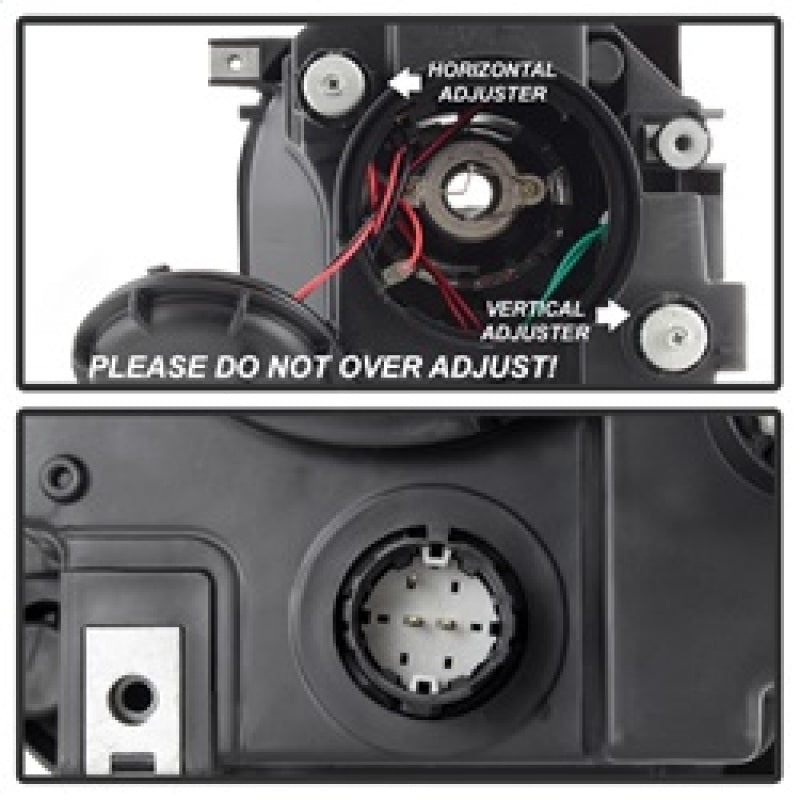 xTune 15-17 Jeep Renegade Light Bar DRL Projector Headlights -Black (PRO-JH-JREN-LBDRL-BK) SPYDER