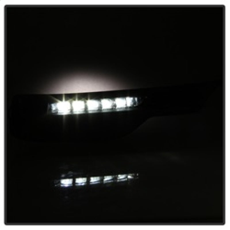 Spyder Honda Accord Sedan 2016-2017 OEM LED Fog Lights W/Switch- Clear FL-HA2016-4D-LED-C SPYDER