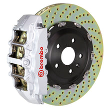 Load image into Gallery viewer, Brembo 06-08 RS4 Front GT BBK 6 Piston Cast 380x34 2pc Rotor Drilled-Silver