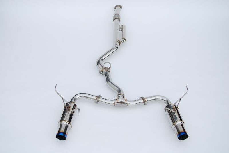 Invidia 2022+ Subaru WRX N1 Twin Outlet Single Layer Tip Cat-Back Exhaust Invidia