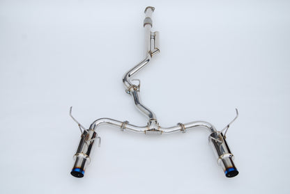 Invidia 2022+ Subaru WRX N1 Twin Outlet Single Layer Tip Cat-Back Exhaust Invidia
