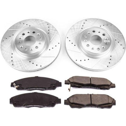 Power Stop 17-18 Cadillac XT5 Front Z23 Evolution Sport Brake Kit PowerStop