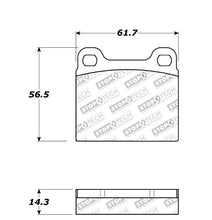 Load image into Gallery viewer, StopTech Premium Ceramic Rear Brake Pads - 308.00310