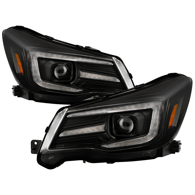 Spyder Signature Subaru Forester 14-16 Xenon/HID Model Only Headlights (PRO-YD-SUFO14HIDSI-BK) SPYDER