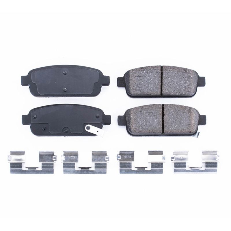 Power Stop 16-19 Buick Cascada Rear Z17 Evolution Ceramic Brake Pads w/Hardware PowerStop