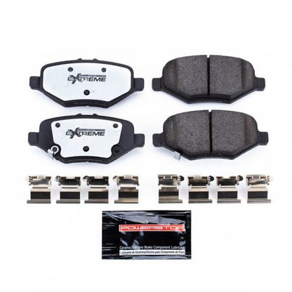 Power Stop 13-16 Ford Explorer Rear Z36 Truck & Tow Brake Pads w/Hardware PowerStop