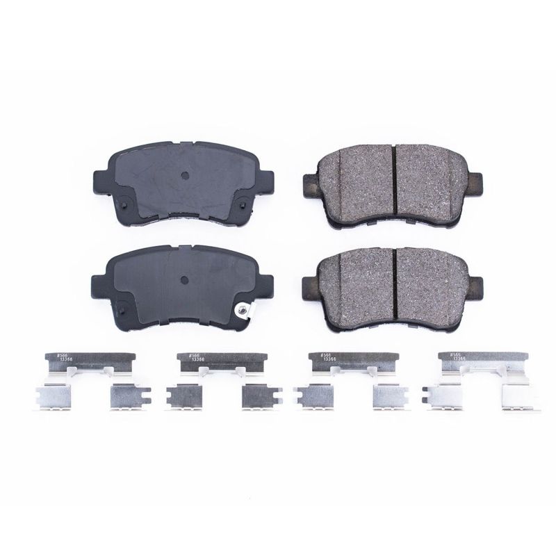 Power Stop 02-05 Suzuki Aerio Front Z17 Evolution Ceramic Brake Pads w/Hardware PowerStop