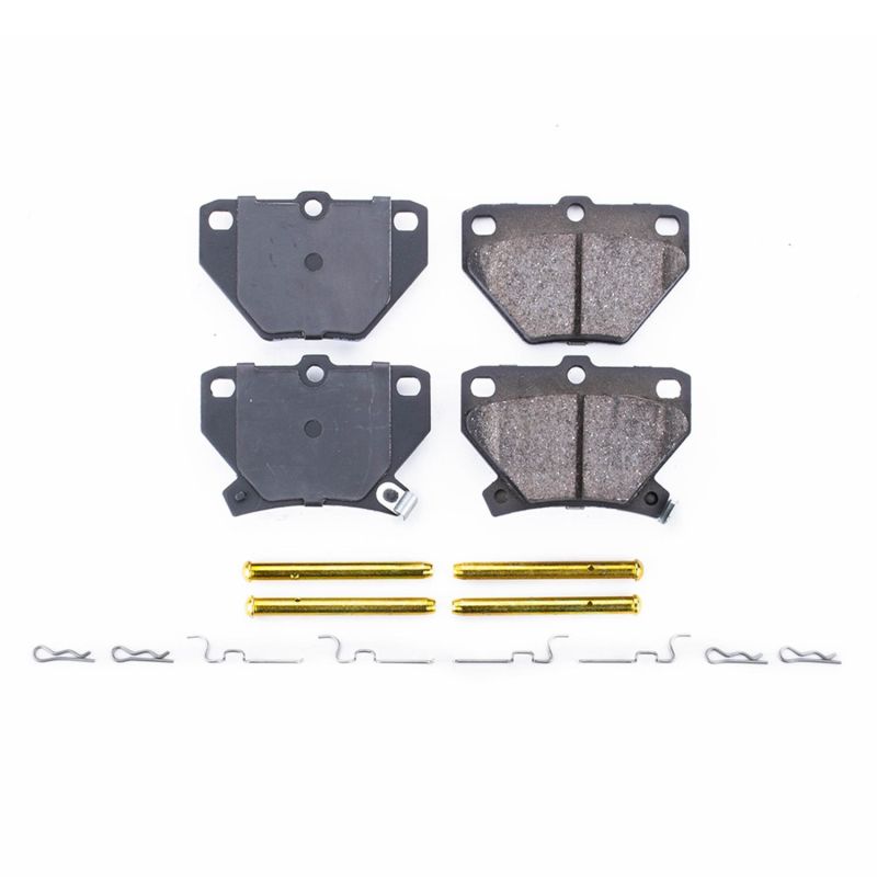 Power Stop 03-06 Pontiac Vibe Rear Z17 Evolution Ceramic Brake Pads w/Hardware PowerStop