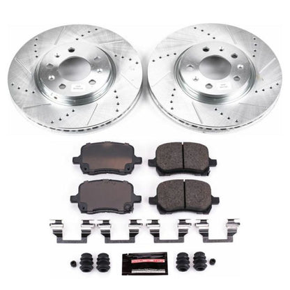 Power Stop 06-09 Pontiac Solstice Front Z23 Evolution Sport Brake Kit PowerStop