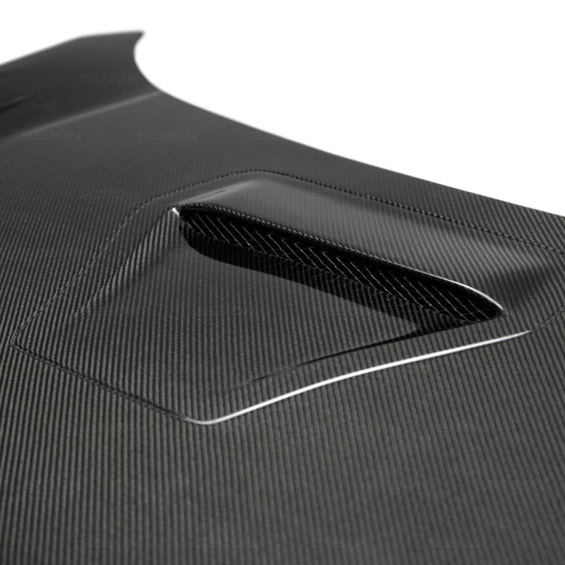 Seibon 17-20 Honda Civic Type-R (FK8) TSII Style Carbon Fiber Hood Seibon