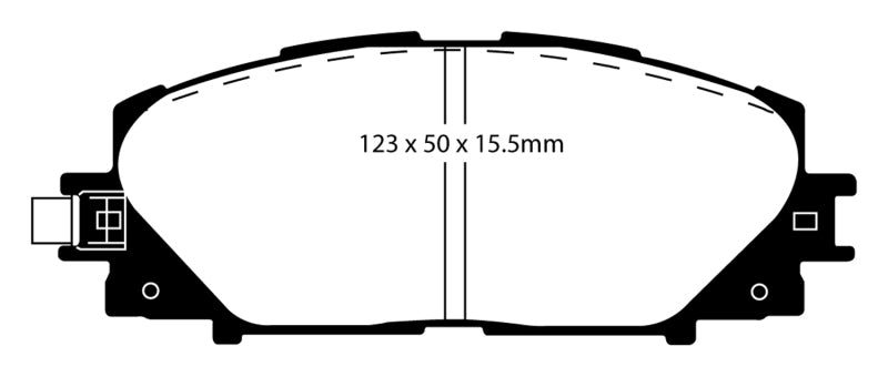 EBC GreenStuff Front Brake Pads - DP21817