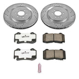 Power Stop 04-07 Cadillac CTS Rear Z26 Street Warrior Brake Kit