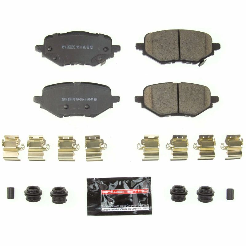 Power Stop 18-19 Honda Clarity Rear Z23 Evolution Sport Brake Pads w/Hardware PowerStop