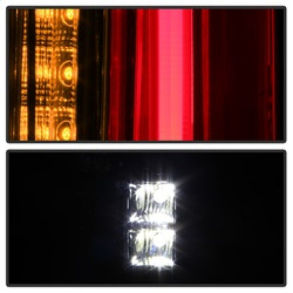 xTune GMC Yukon 15-17 LED Tail Lights (Escalade Style) - Black ALT-JH-GY15-2IN1LED-BK SPYDER
