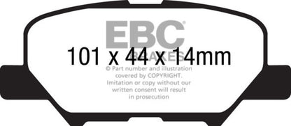 EBC Extra Duty Rear Brake Pads - ED92171 EBC