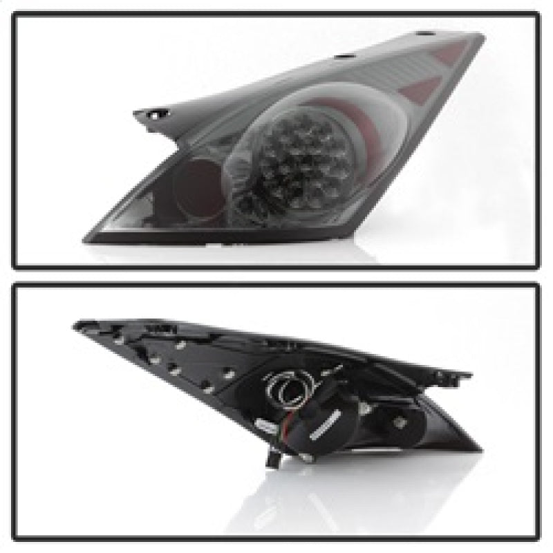 Spyder Nissan 350Z 03-05 LED Tail Lights Smoke ALT-YD-N350Z02-LED-SM SPYDER