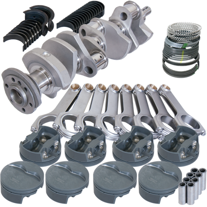 Eagle Chevy 400 350 Mains 4.000in Crank 6.000in H-Beam Stroker Rod 4.125in Pistons Rotating Assembly