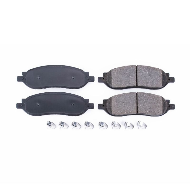 Power Stop 05-07 Ford F-250 Super Duty Rear Z17 Evolution Ceramic Brake Pads w/Hardware PowerStop