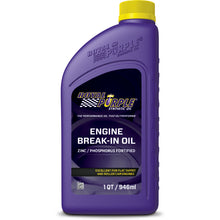 Load image into Gallery viewer, Royal Purple Engine Break-In Oil - 1 Quart