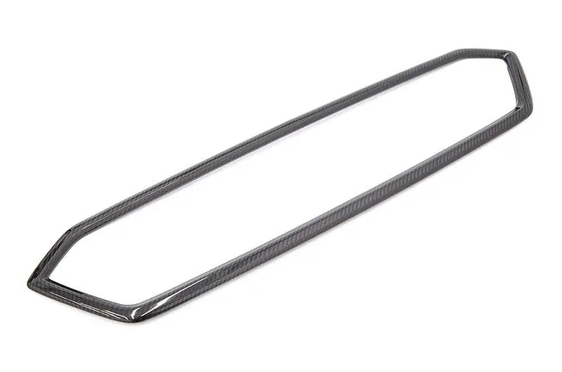 OLM LE Dry Carbon Fiber Grille Garnish (Outer) - 2018-2021 Subaru WRX / STI