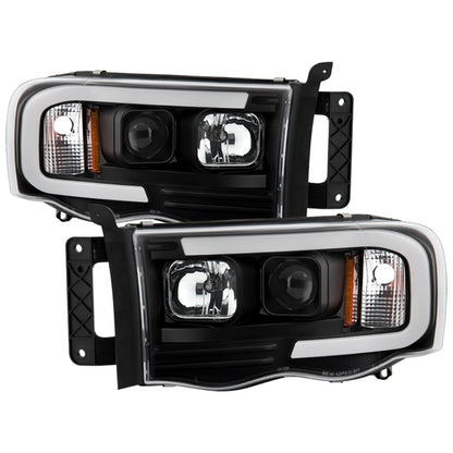 Spyder Dodge Ram 1500 02-05/Ram 2500/3500 03-05 High-Power LED Headlights - Black PRO-YD-DR02V2PL-BK SPYDER