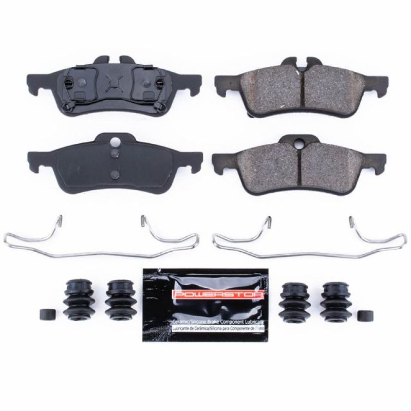 Power Stop 04-08 Mini Cooper Rear Z23 Evolution Sport Brake Pads w/Hardware PowerStop