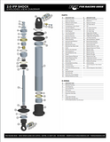 Fox Rplcmt BODY: DIA. 1.834 Bore, 9.350 TLG Steel Intl By-Pass Ford Crew Cab - Front