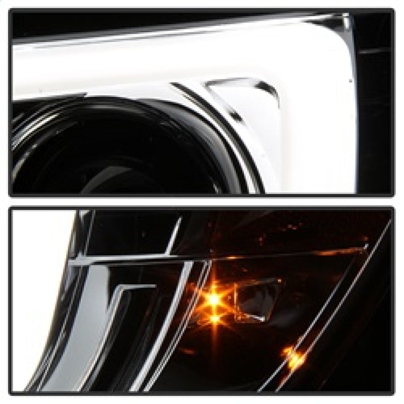 Spyder Toyota Tacoma 05-11 Projector Headlights - Light Bar DRL - Chrome PRO-YD-TT05V2-LB-C SPYDER