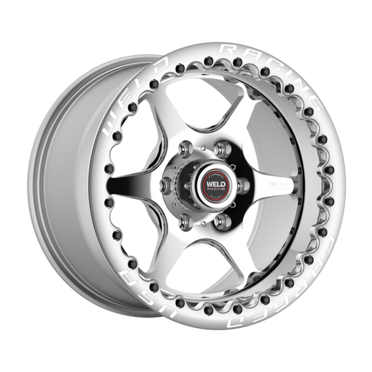 Weld 17x10 / 6x135 BP / 7.2in BS / 43mm / Street RT-S Series S79HD (ID Low Pad) SBL - Polished Wheel