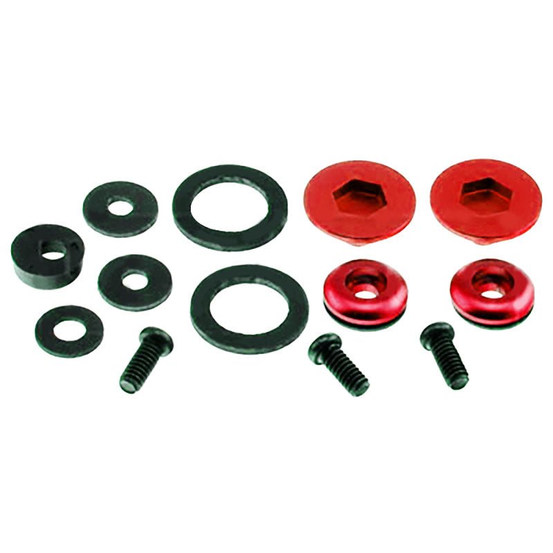 Bell SRV Helmet Shield-1 Pivot Kit - Red 2020023