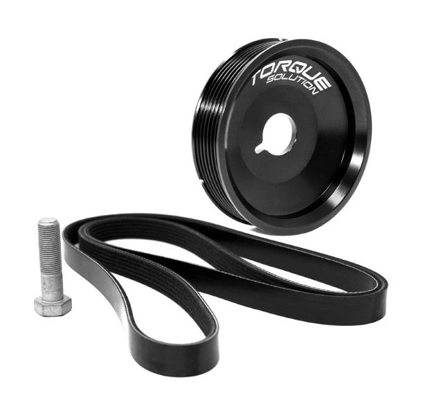Engine belts pulleys and accessory drive components