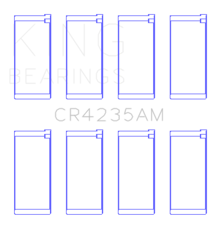 King Engine Bearings Hyundai Lantra Bearing Set