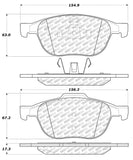 StopTech Street Disc Rear Brake Pads - 305.10440