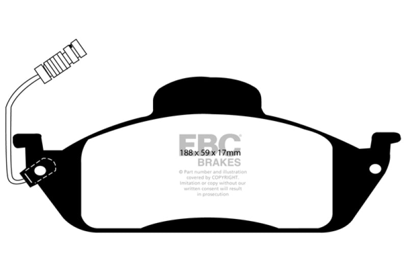 EBC Ultimax2 Front Brake Pads - UD760 EBC