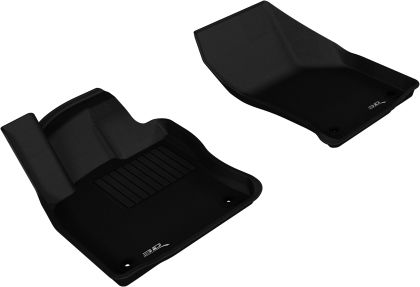 3D MAXpider L1VW08401509 2018-2019 Volkswagen Atlas Kagu 1st & 2nd & 3rd Row Floormats - Black