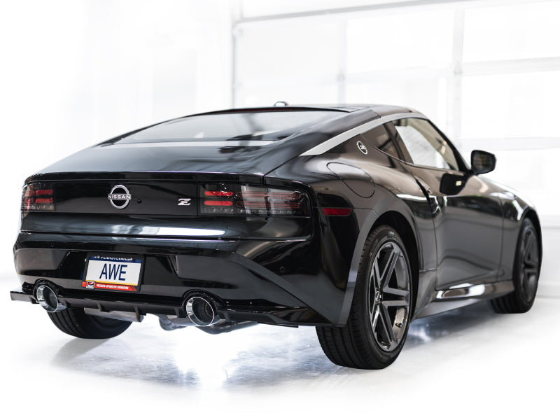 AWE 2023 Nissan Z RZ34 RWD Touring Edition Catback Exhaust System w/ Chrome Silver Tips AWE Tuning
