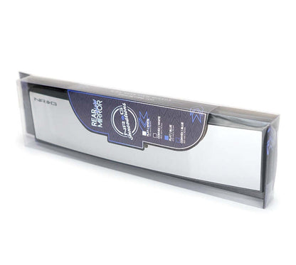 NRG 300mm Wide Panorama Clip-on Rearview Mirror - Convex w/ White Tint - IM-300CWT
