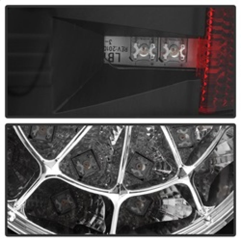 Spyder Toyota Tundra 07-13 LED Tail lights Black ALT-YD-TTU07-LED-BK SPYDER