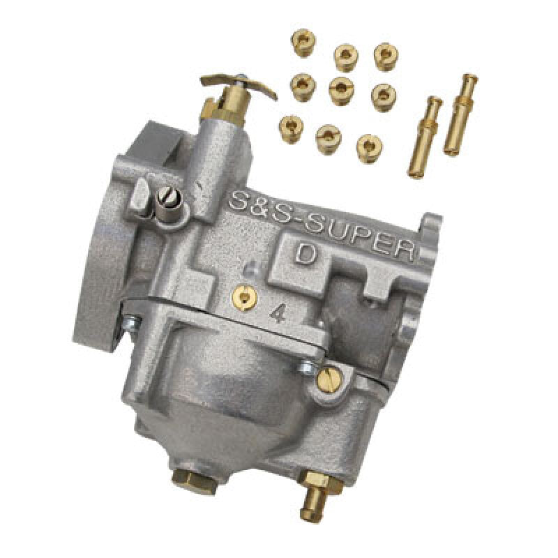 S&S Cycle Super D Carb w/ Extra Jets .033/.096 Assembly - 11-0112